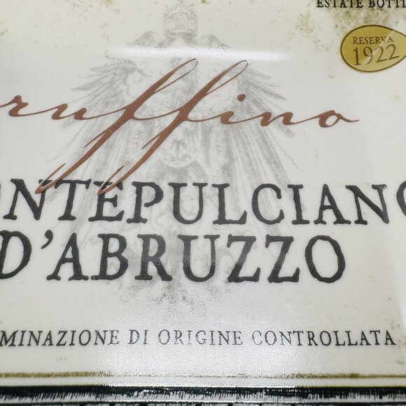 2005 Cape Craftsmen CCM1 Various Wine Labels Ceramic Square 8" Plates Set of 4 - Picture 15 of 16